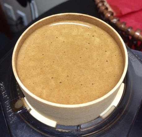 crema in inverted aeropress